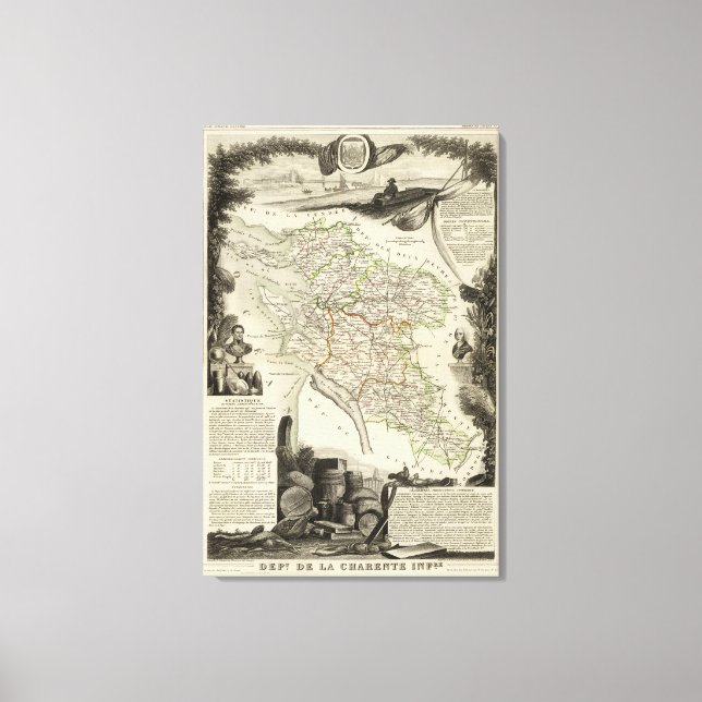 Lienzo Paisaje y bosque (Anverso)