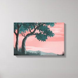 Lienzo Paisaje | Zazzle_Growshop.