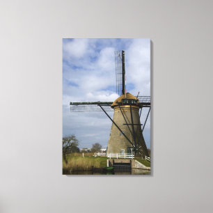 Lienzo Países Bajos (alias Holanda), Kinderdijk. 19