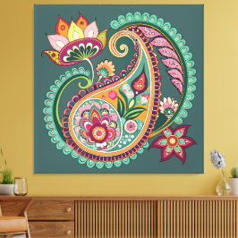 Lienzo Paisley Patterning