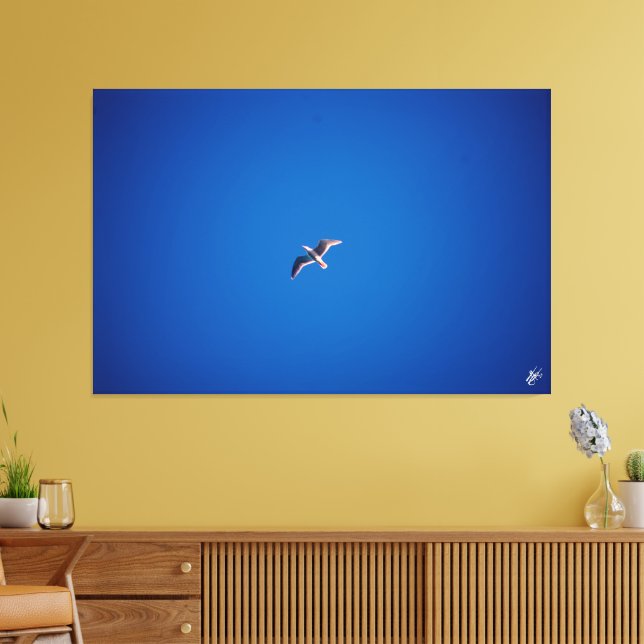 Lienzo Pájaro en el cielo #2 (Insitu (Sala de estar))