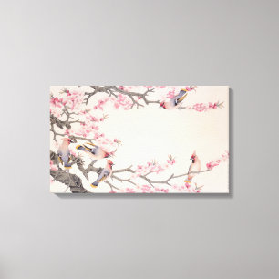 Lienzo Pájaros del canto en primavera