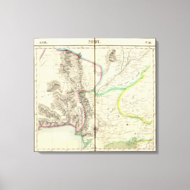 Lienzo Pakistán, Asia 81 (Anverso)