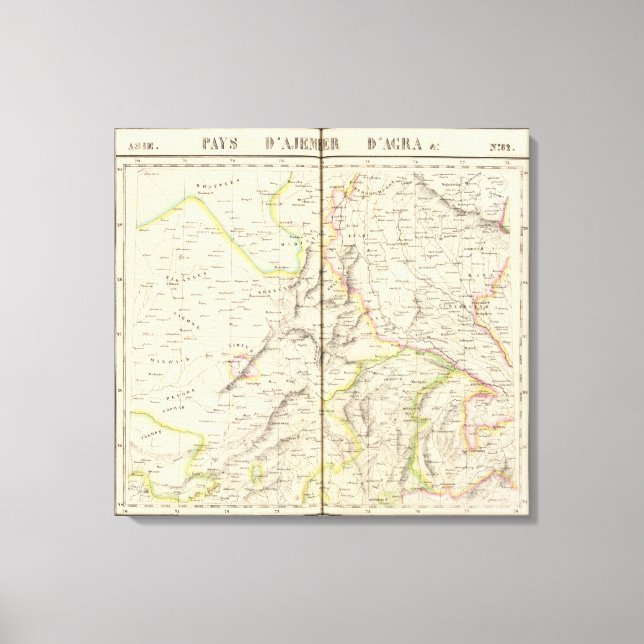 Lienzo Pakistán, India 82 (Anverso)