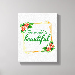 Lienzo palabras de agradecimiento para las personas que t