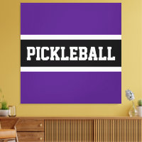 Palabras negrita Purple Black Sports Letters PICKL