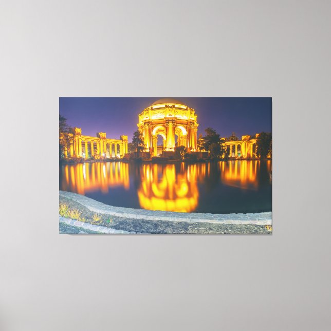 Lienzo Palacio de Bella Artes (Anverso)