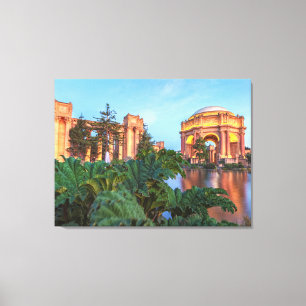 Lienzo Palacio de Bellas Artes San Francisco al amanecer