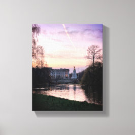 Lienzo Palacio de Buckingham al atardecer