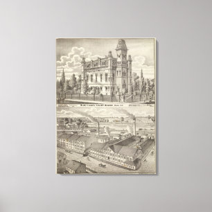 Lienzo Palacio de Justicia del condado de Miami