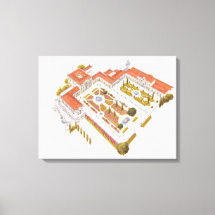 Lienzo Palacio Nacional Queluz. Lisboa Portugal