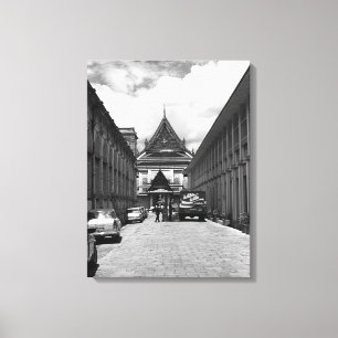 Lienzo Palacio real vintage Tailandia Bangkok