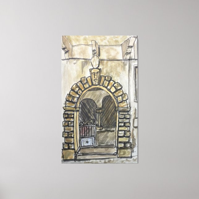 Lienzo Palazzo Barberi, Montauro, Italy (Anverso)