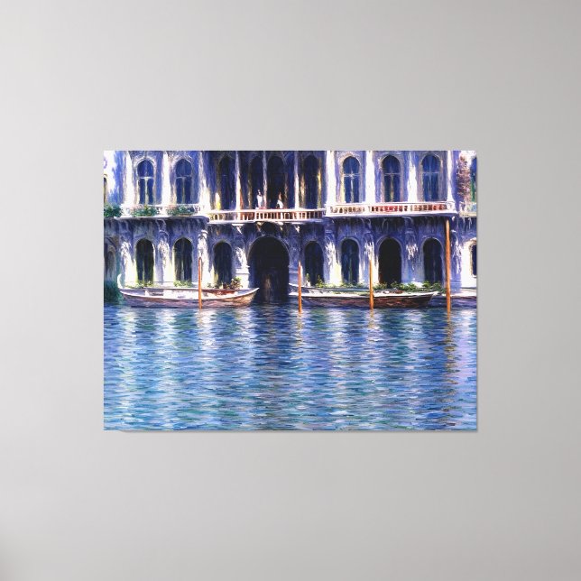 Lienzo Palazzo Contarini en el Gran Canal de Venecia (1) (Anverso)