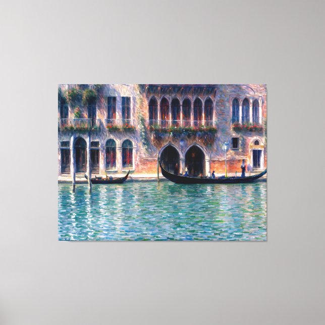 Lienzo Palazzo da Mula Venice (Anverso)