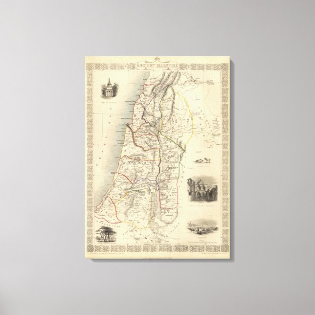 Lienzo Palestina Antigua (Anverso)