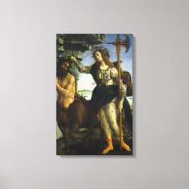 Lienzo Pallas (Minerva) y Centauro de Sandro Botticelli
