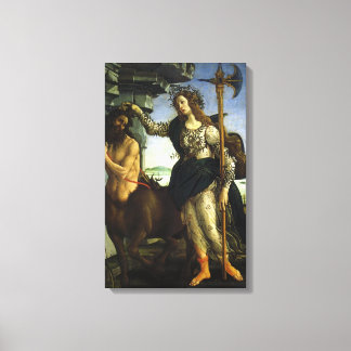 Lienzo Pallas (Minerva) y Centauro de Sandro Botticelli
