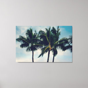 Lienzo Palm Trees de Hawaii