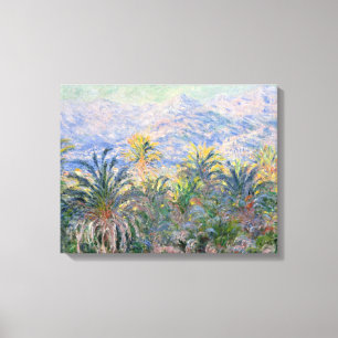 Lienzo Palmeras Claude Monet en Bordighera