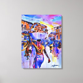 Lienzo Pan de ataque por Ini Brown