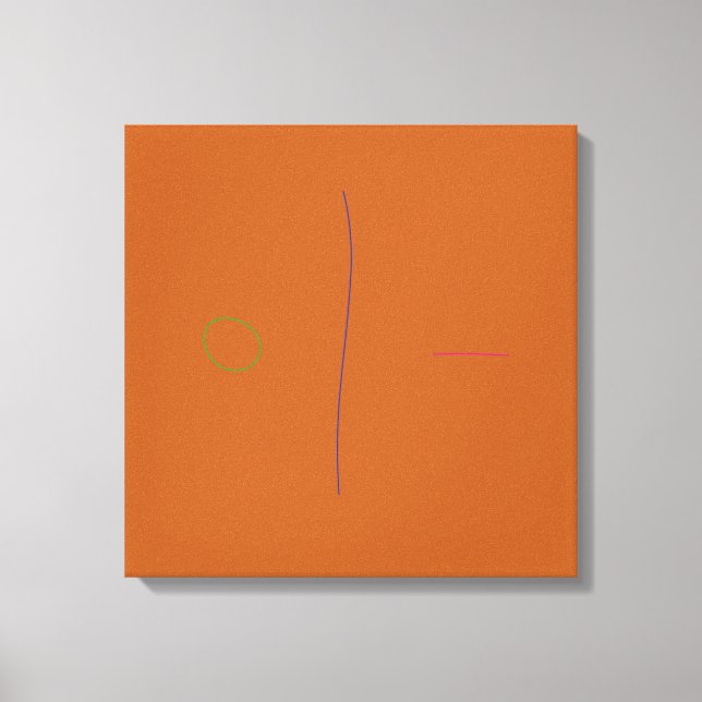 Lienzo Pan de Naranja (Anverso)