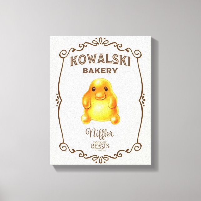 Lienzo Panadería Kowalski - Niffler (Anverso)