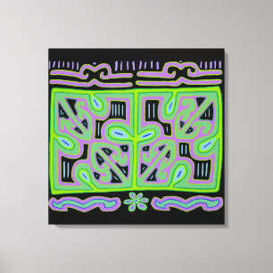 Lienzo Panamá Mola Music Box