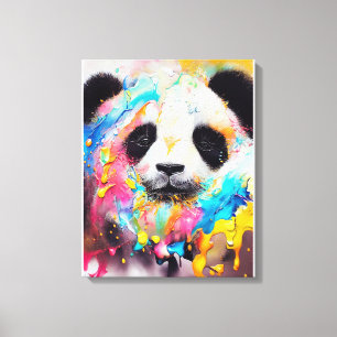 Lienzo Panda Bear Animal Discovery Adventure Nature