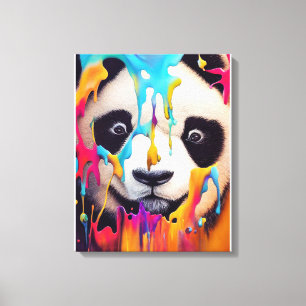 Lienzo Panda Bear Animal Discovery Adventure Nature