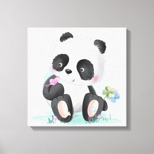 Lienzo Panda Bears (Anverso)