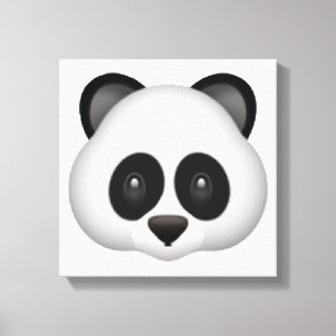 Lienzo Panda - Emoji