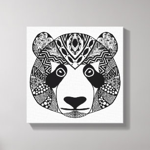 Lienzo Panda inspirado 6