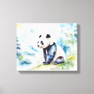 Lienzo Panda trae buena suerte