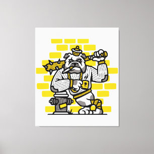 Lienzo Pandilla Bulldog