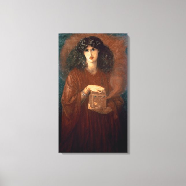 Lienzo Pandora, 1871 (aceite sobre lienzo) (Anverso)