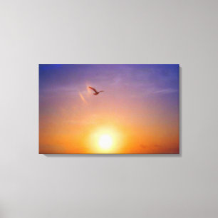 Lienzo Panel de Sunset Bliss 3
