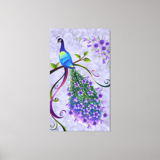 Lienzo Panel Fantasy Peacock 3