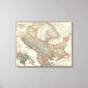 Lienzo Pannonia, Illyricum, Dacia, Moesia