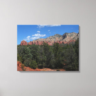 Lienzo Panorama de rocas rojas en Sedona Arizona