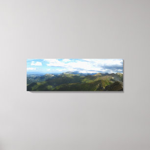 Lienzo Panorama de Wolowiec, Tatras