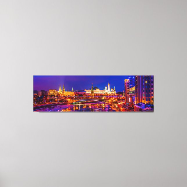 Lienzo Panorama del Kremlin de Moscú (Anverso)