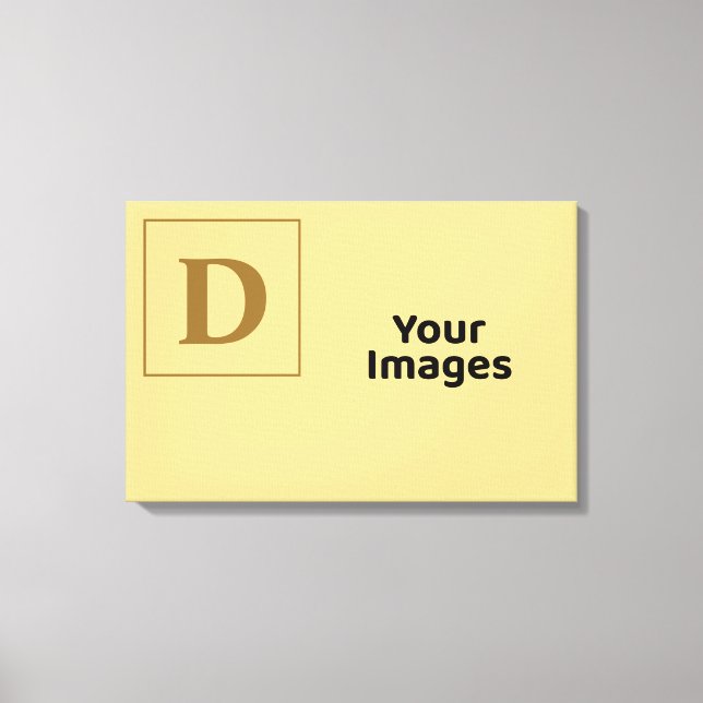 Lienzo Pantalla de fotografía inicial de la familia Champ (Anverso)