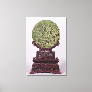 Lienzo Pantalla de la tabla, chino, siglo XVIII