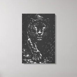 Lienzo Pantera Negra — por BurnsInHell