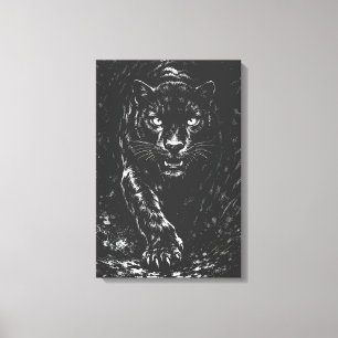Lienzo Pantera Negra — por BurnsInHell