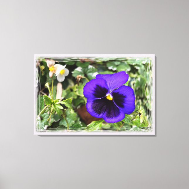 Lienzo Pañuelo morado (Anverso)