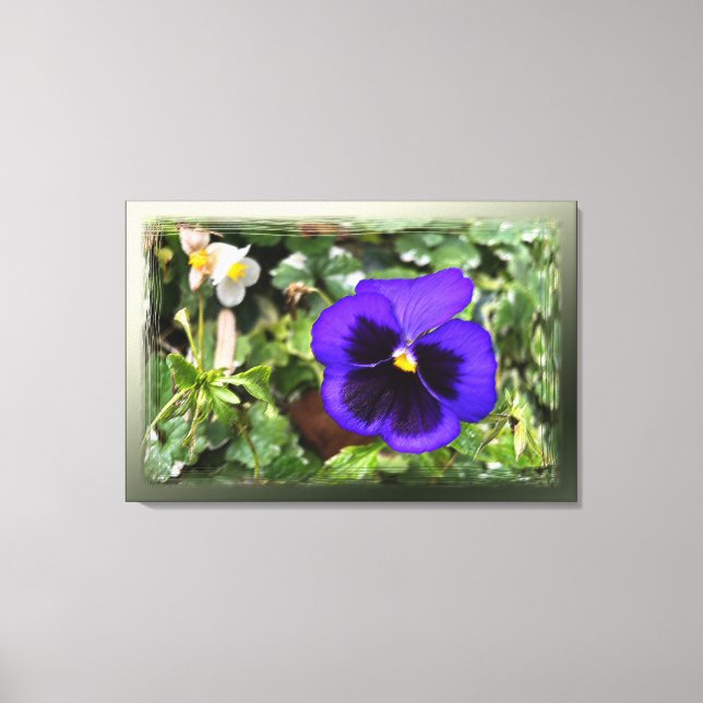 Lienzo Pañuelo morado (Anverso)
