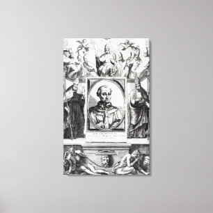 Lienzo Papa Hadrian II
