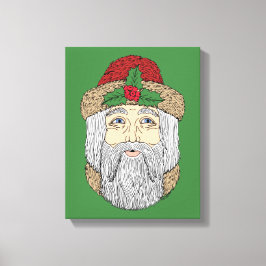 Lienzo Papá Noel Navidad